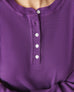 Women's Thermal Henley - Imperial Purple